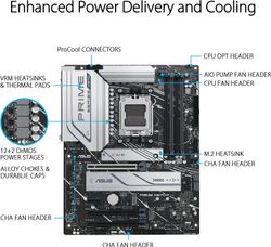 ASUS PRIME X670-P, Motherboard - AM5