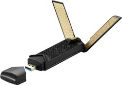 ASUS USB-AX56 AX1800 without stand, WLAN adapter (black/gold)