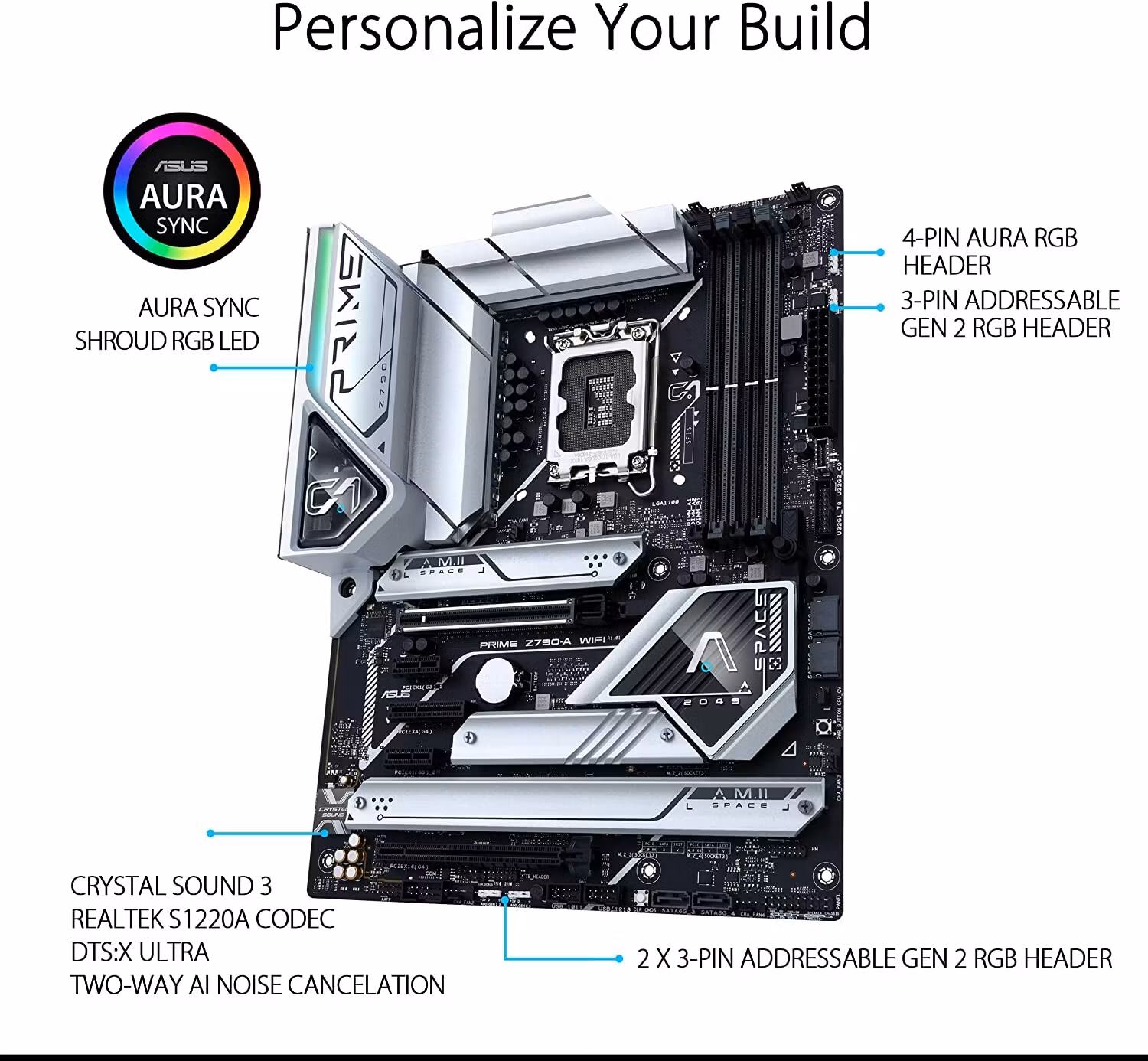 ASUS PRIME Z790-A WIFI, Motherboard - Socket 1700