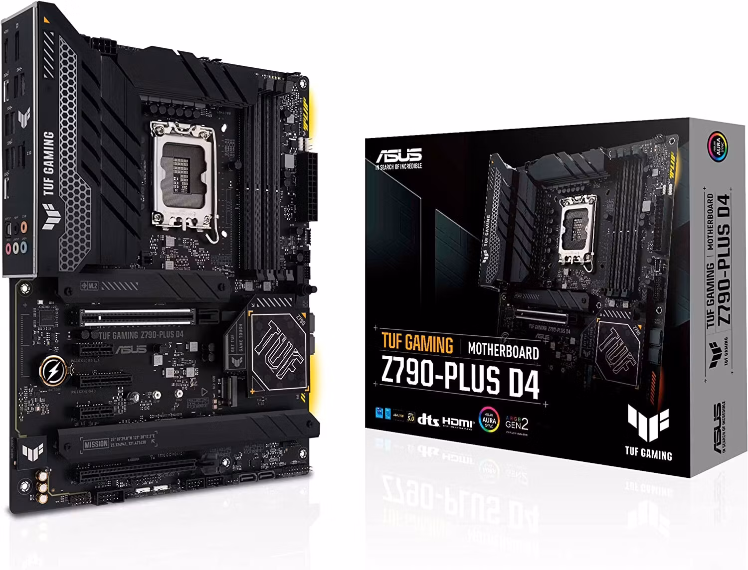 ASUS TUF GAMING Z790-PLUS D4, Motherboard - Socket 1700