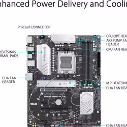 ASUS PRIME B650-PLUS, motherboard (silver) - AM5