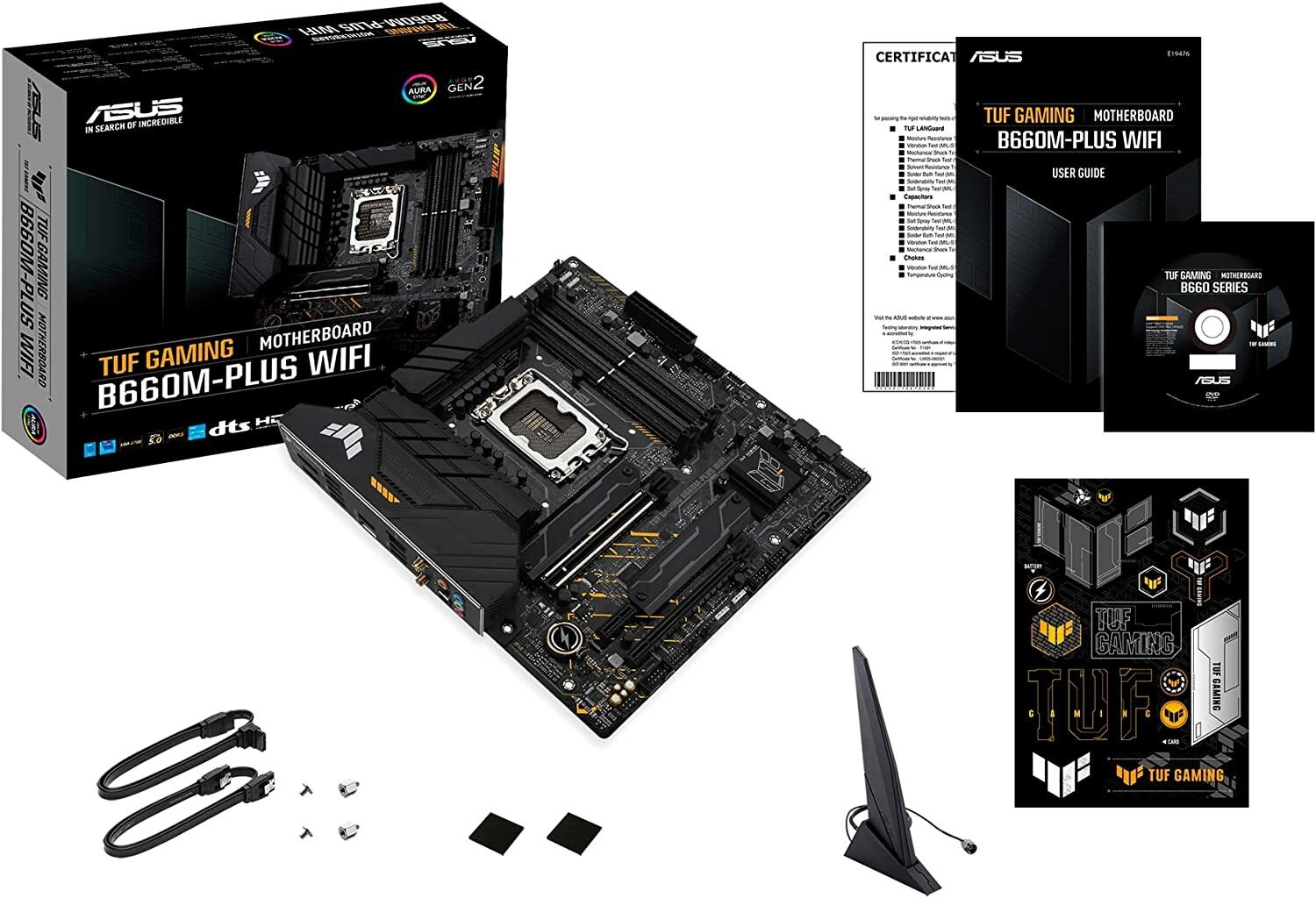 ASUS TUF GAMING B660M-PLUS WIFI, motherboard - 1700