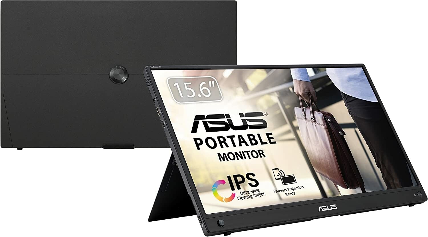 ASUS MB16AWP - 16 - LED - black, USB-C, mini HDMI, jack