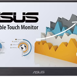 ASUS ZenScreen MB16AHT - 16 - LED - black, FullHD, IPS, multi-touch, USB-C