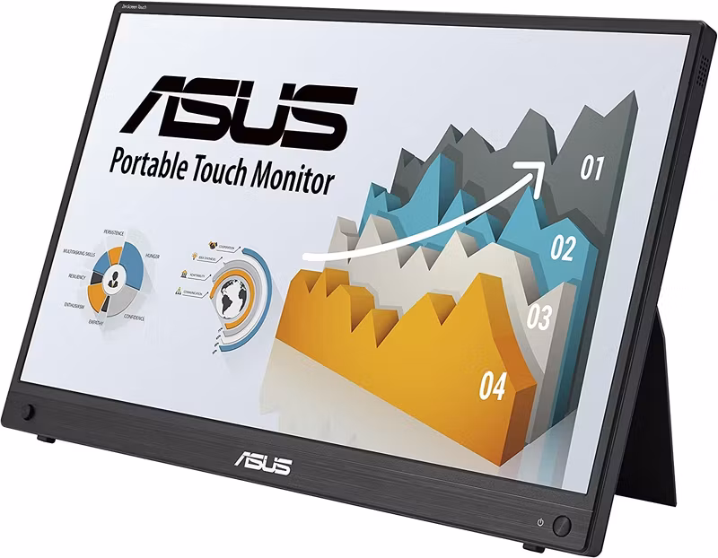 ASUS ZenScreen Touch MB16AHT 16" IPS 1920 x 1080 Bärbar Touchskärm