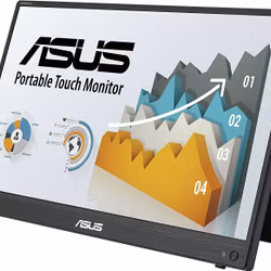 ASUS ZenScreen MB16AHT - 16 - LED - black, FullHD, IPS, multi-touch, USB-C