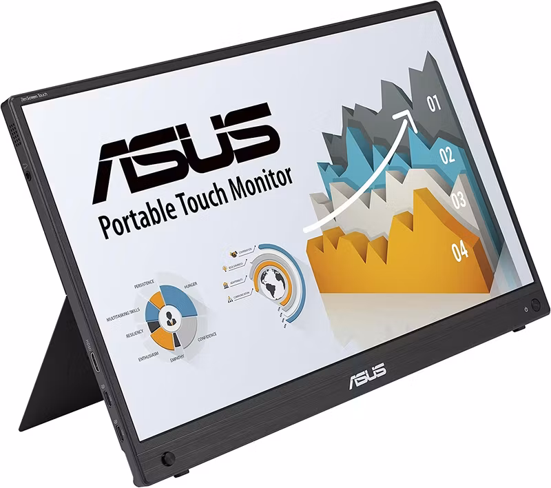 ASUS ZenScreen Touch MB16AHT 16" IPS 1920 x 1080 Bärbar Touchskärm