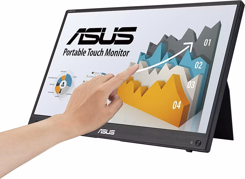 ASUS ZenScreen Touch MB16AHT 16" IPS 1920 x 1080 Bärbar Touchskärm