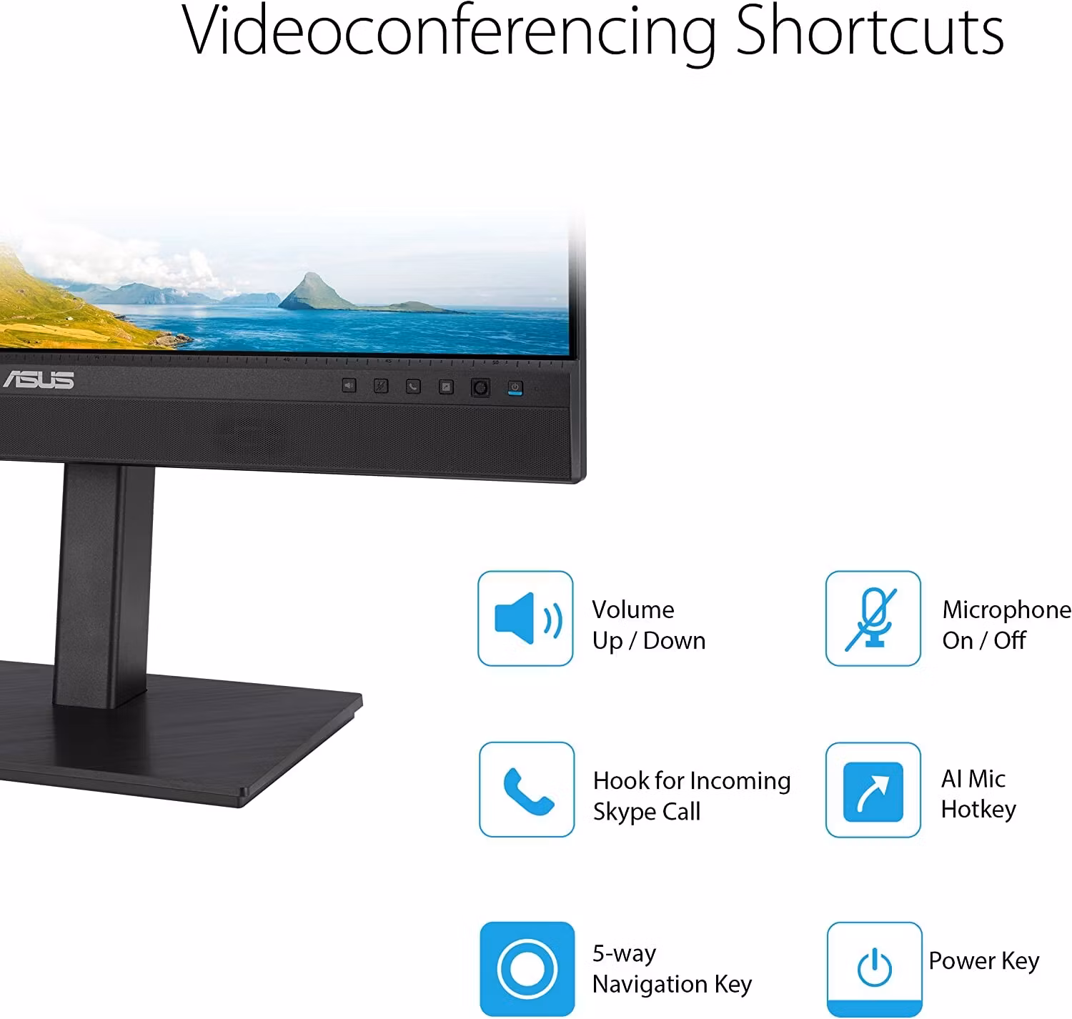 ASUS BE24ECSNK - 24 - LED - FullHD, 60 Hz, IPS, webcam, black