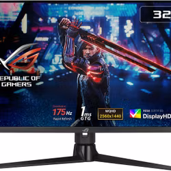 ASUS ROG Strix XG32AQ - 32 - LED - QHD, HDR, Adaptive-Sync, 175Hz panel, black