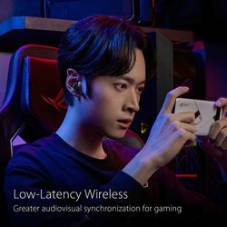 ASUS ROG Cetra True Wireless, headphones (black, Bluetooth, USB-C)