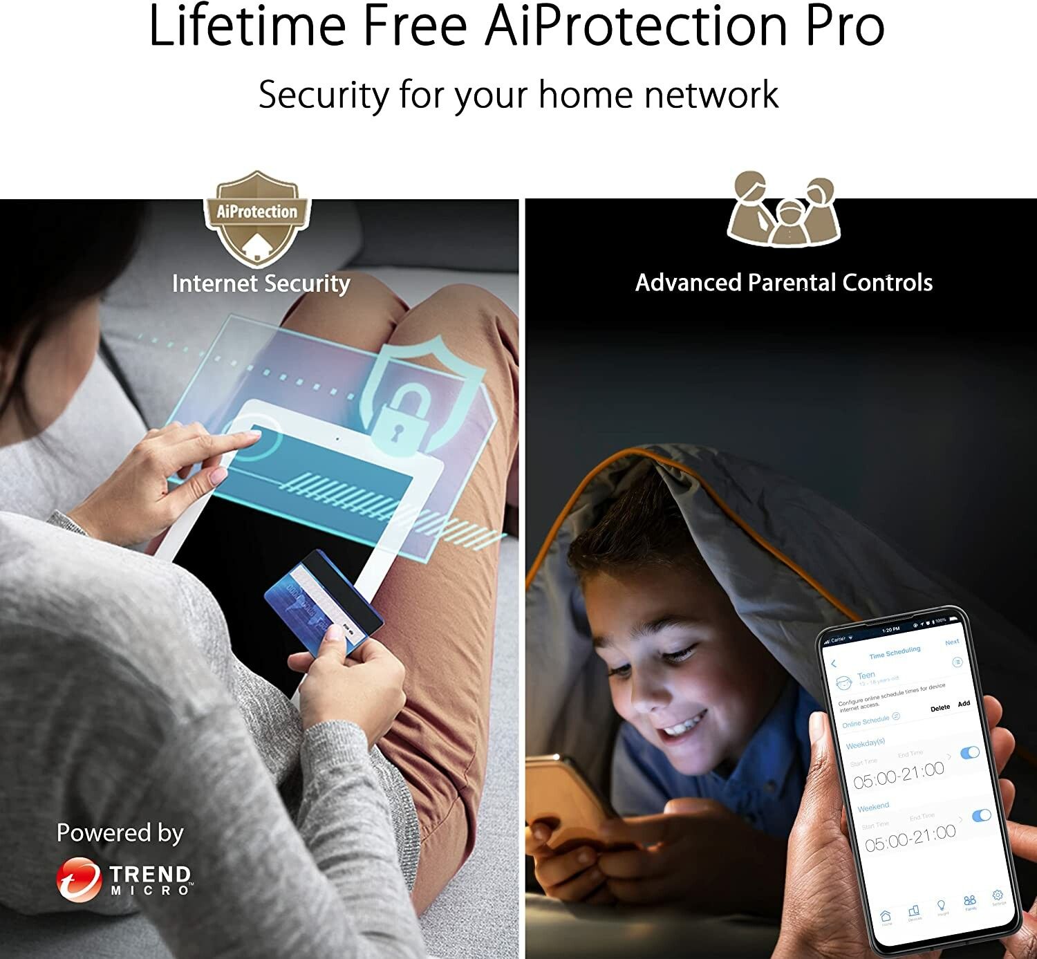 ASUS  ZenWiFi XT9 WiFi 6 Mesh System 2-Pack