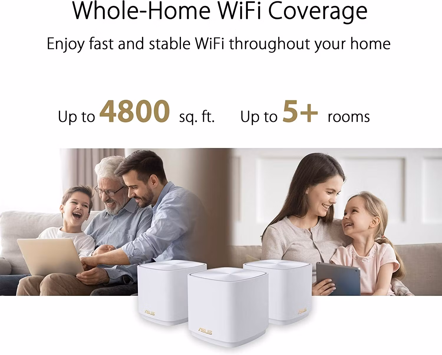 ASUS ZenWiFi XD5 2-pack Router Vit
