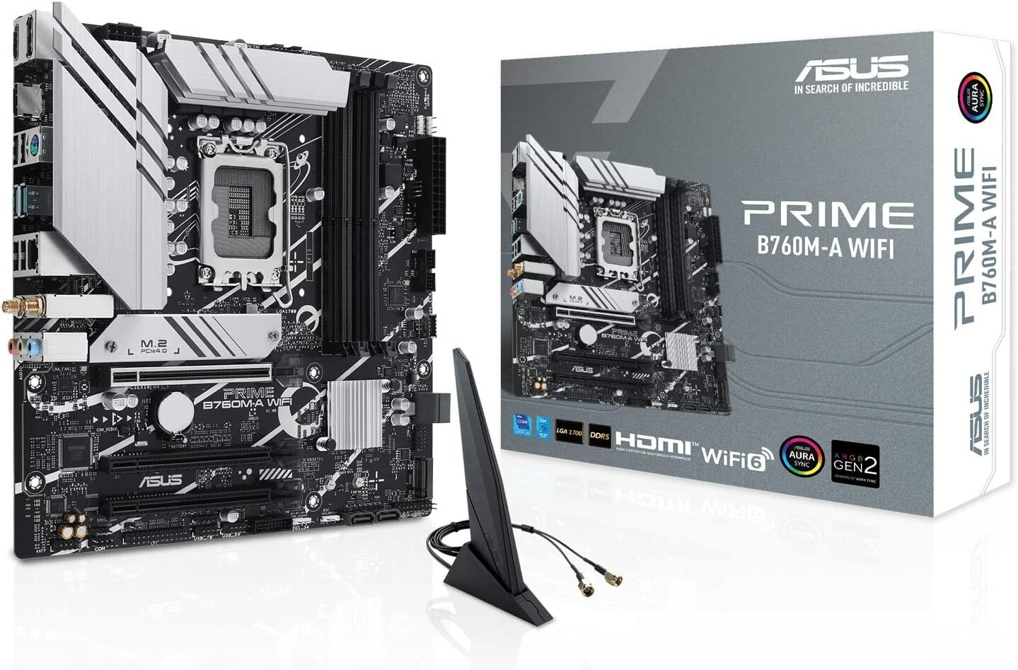 Asus Prime B760M-A WIFI, mainboard - 1700