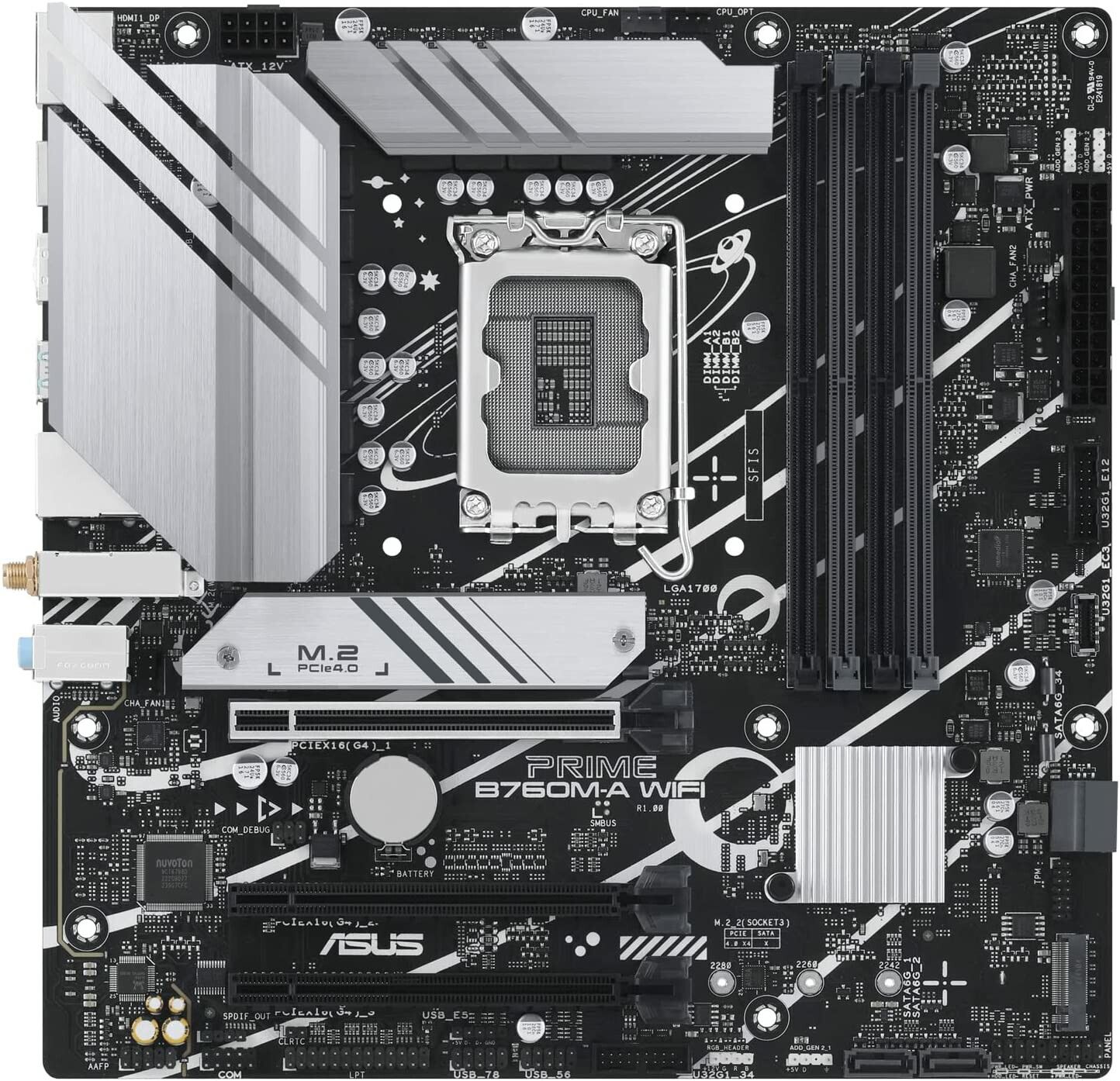 Asus Prime B760M-A WIFI, mainboard - 1700