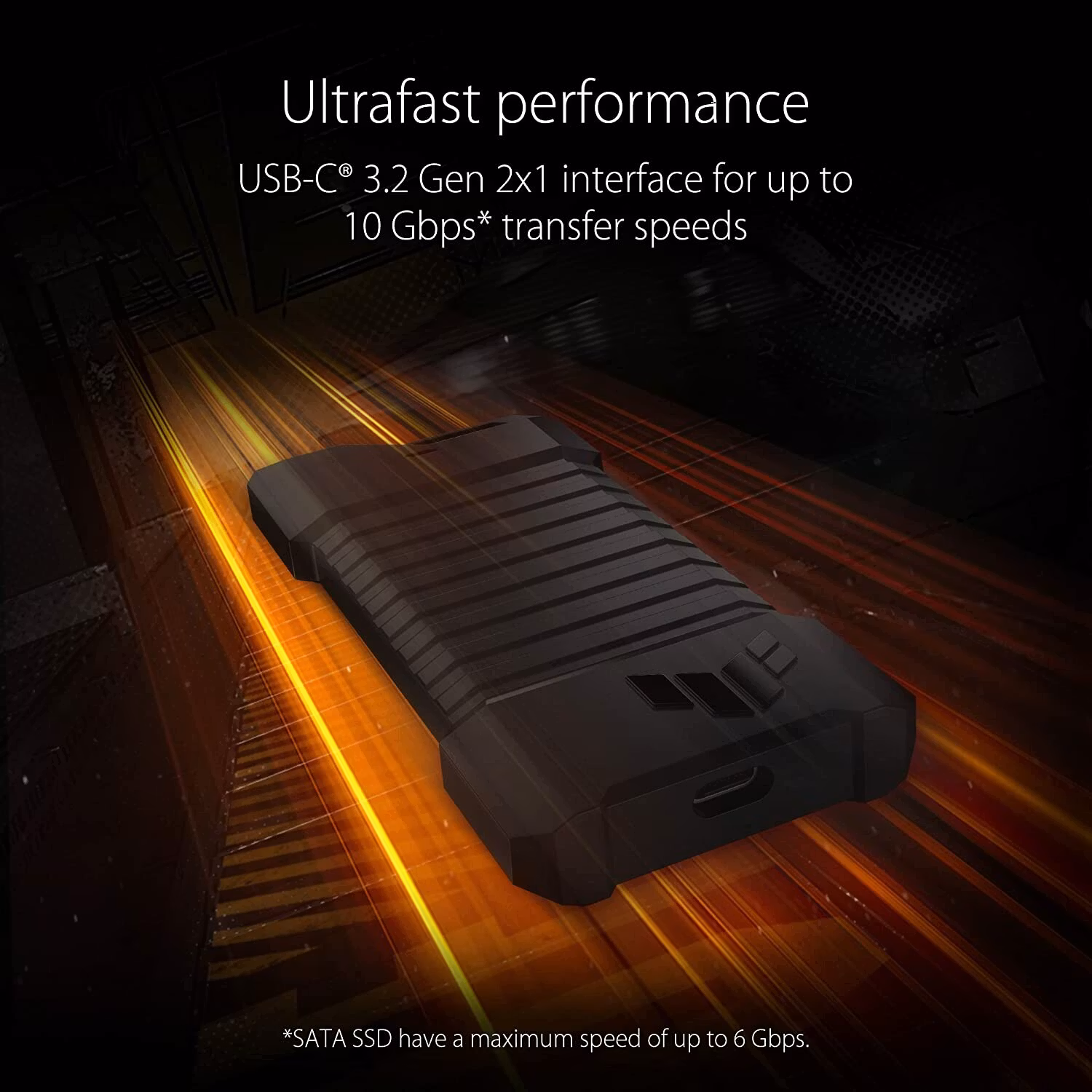 ASUS TUF Gaming A1, Drive Case (Black)