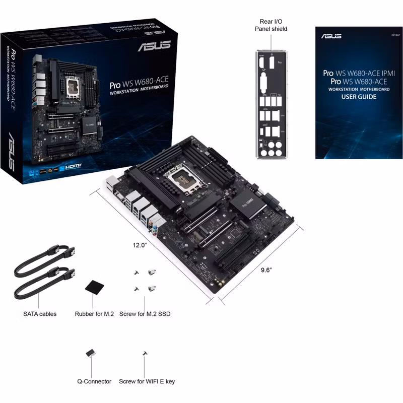 ASUS PRO WS W680-ACE - Socket 1700 - motherboard