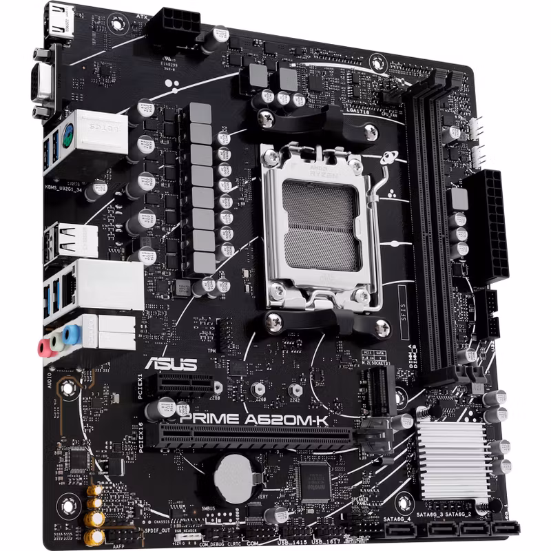 ASUS PRIME A620M-K - Socket AM5 - motherboard