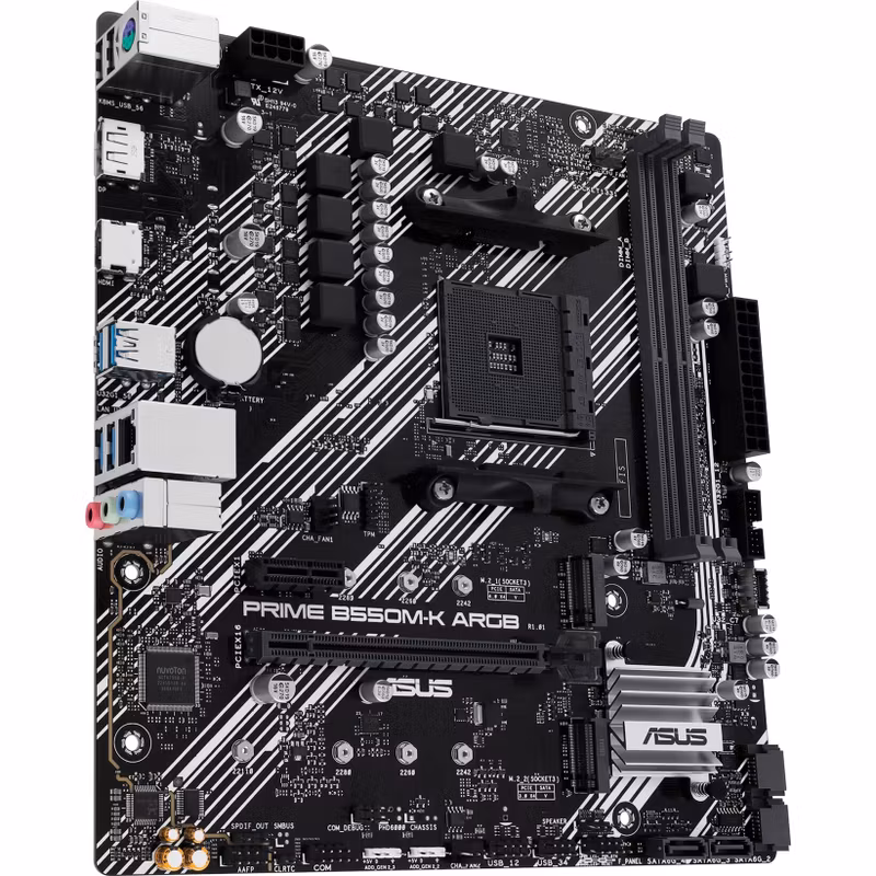 ASUS PRIME B550M-K ARGB - Socket AM4 - motherboard
