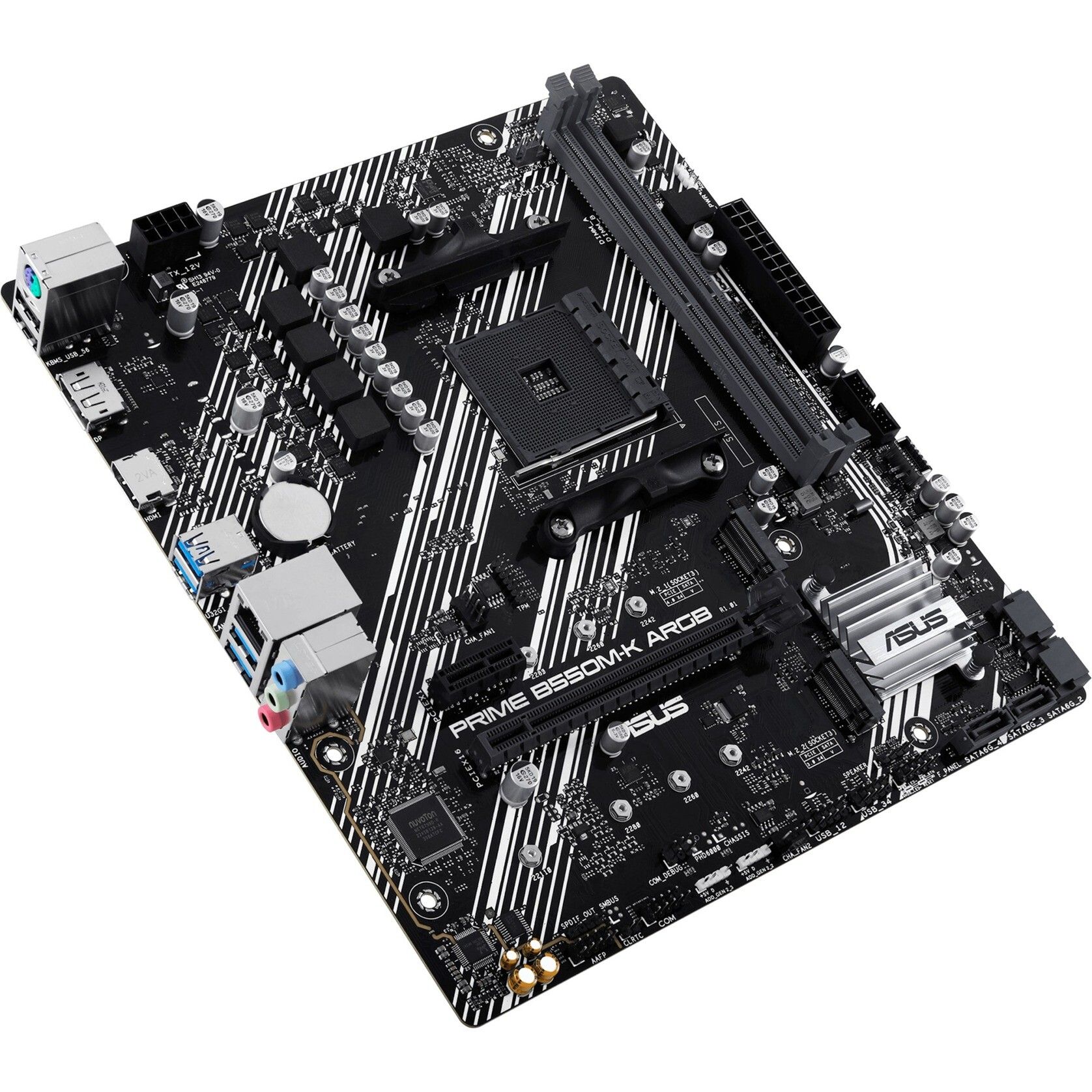 ASUS PRIME B550M-K ARGB - Socket AM4 - motherboard