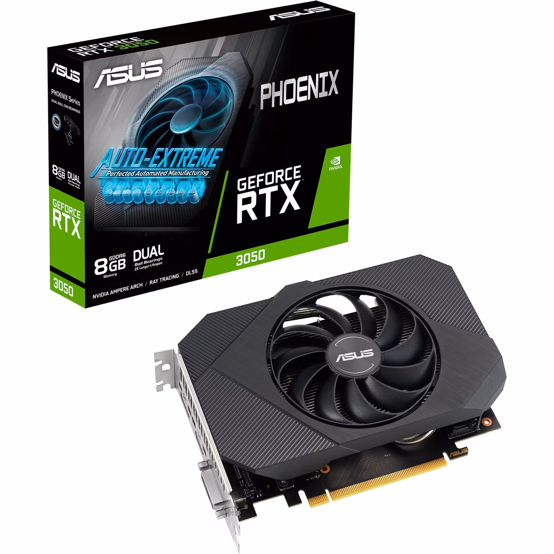 Asus GeForce RTX 3050 RTX 3050 PH V2 (Lite Hash Rate, 3x DisplayPort, 1x HDMI 2.1)