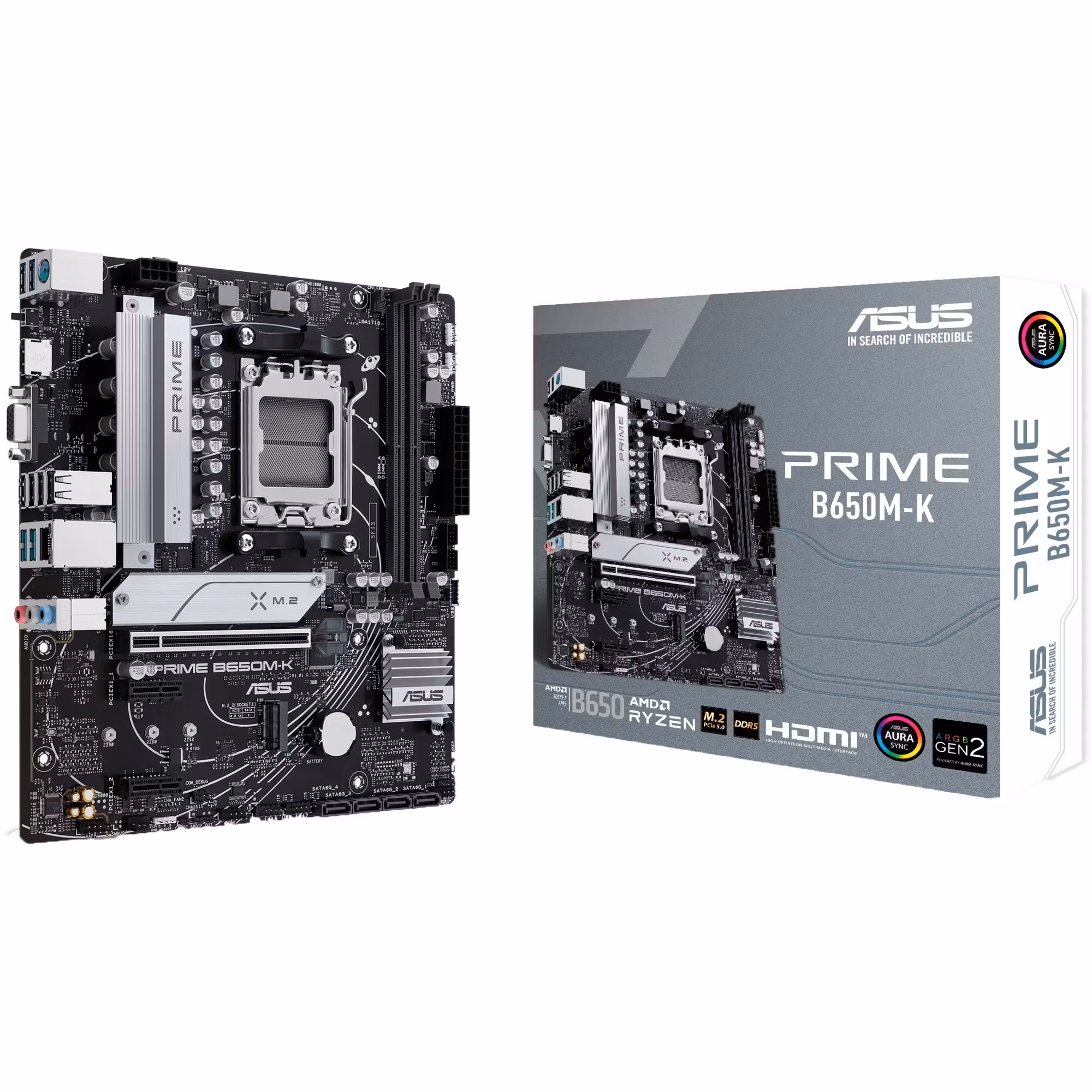 ASUS PRIME B650M-K - Socket AM5 - motherboard