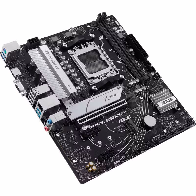 ASUS PRIME B650M-K Socket AM5 Moderkort