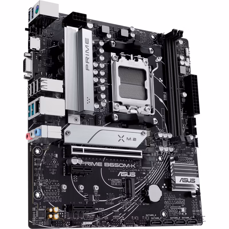 ASUS PRIME B650M-K Socket AM5 Moderkort