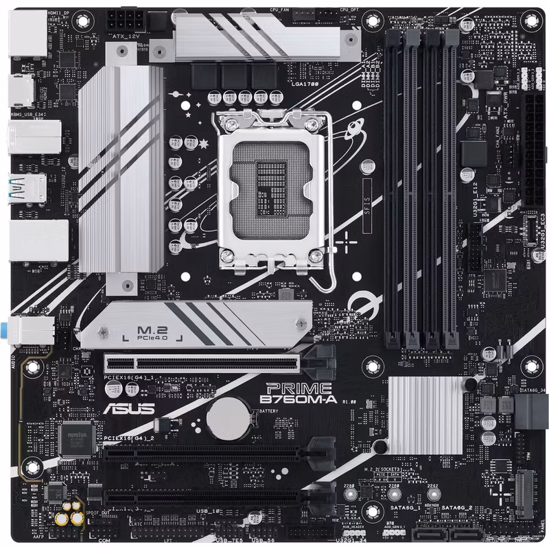 ASUS PRIME B760M-A-CSM Micro-ATX LGA1700 Moderkort