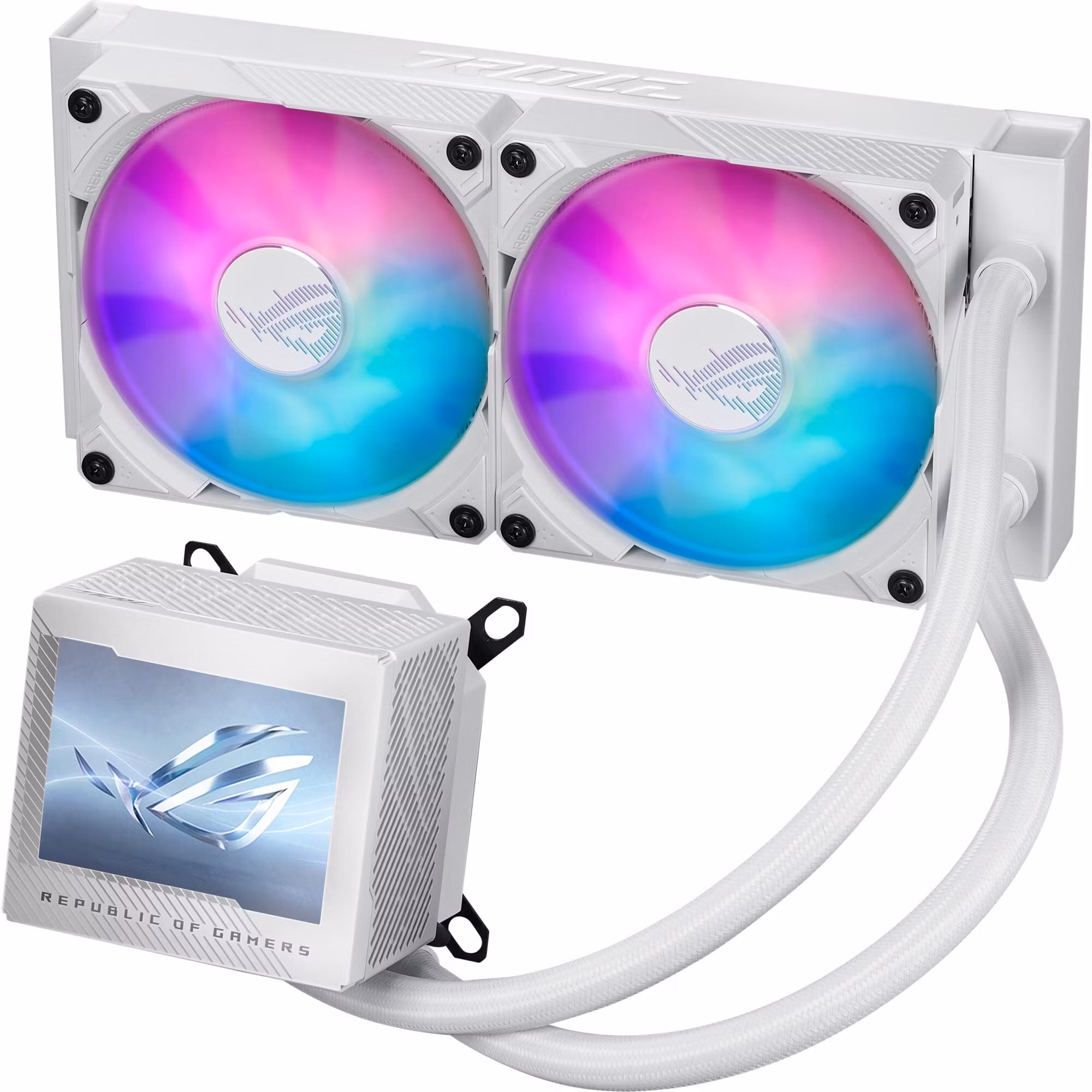 ASUS ROG RYUJIN III 240 ARGB White Edition, water cooling (white)