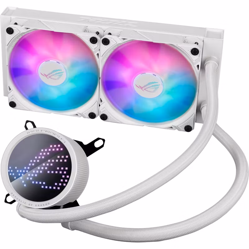 ASUS ROG RYUO III 240 ARGB White Edition, water cooling (white)