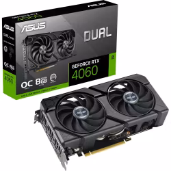 ASUS GeForce RTX 4060 DUAL OC EVO, graphics card (DLSS 3, 3x DisplayPort, 1x HDMI 2.1)