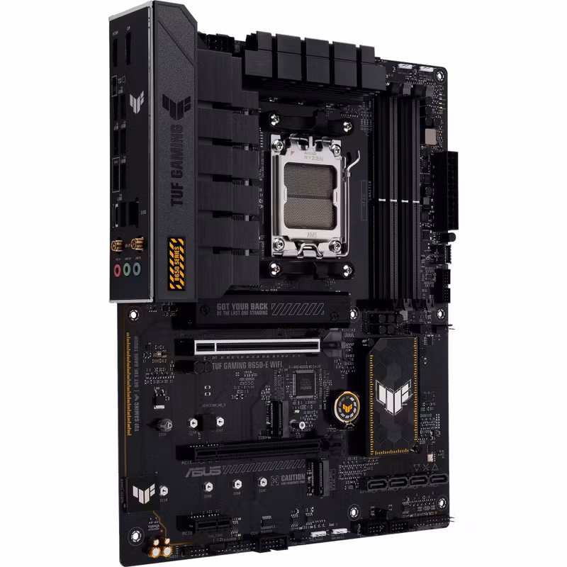 ASUS TUF GAMING B650-E WIFI - Socket AM5 - motherboard (black/light orange)
