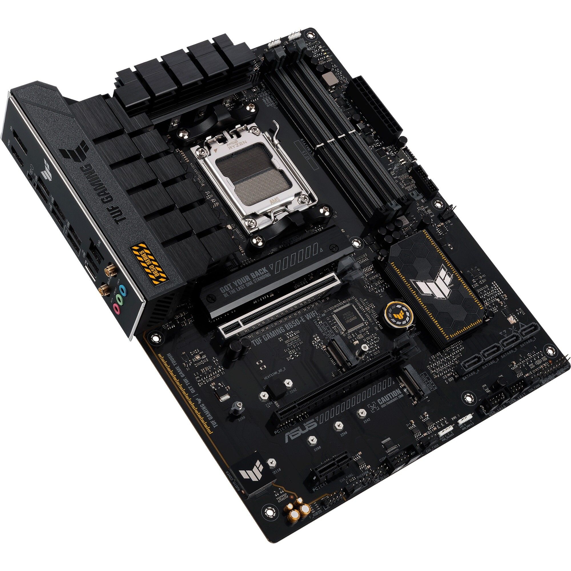 ASUS TUF GAMING B650-E WIFI - Socket AM5 - motherboard (black/light orange)