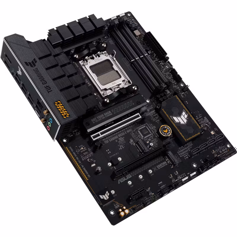 ASUS TUF GAMING B650-E WIFI - Socket AM5 - motherboard (black/light orange)