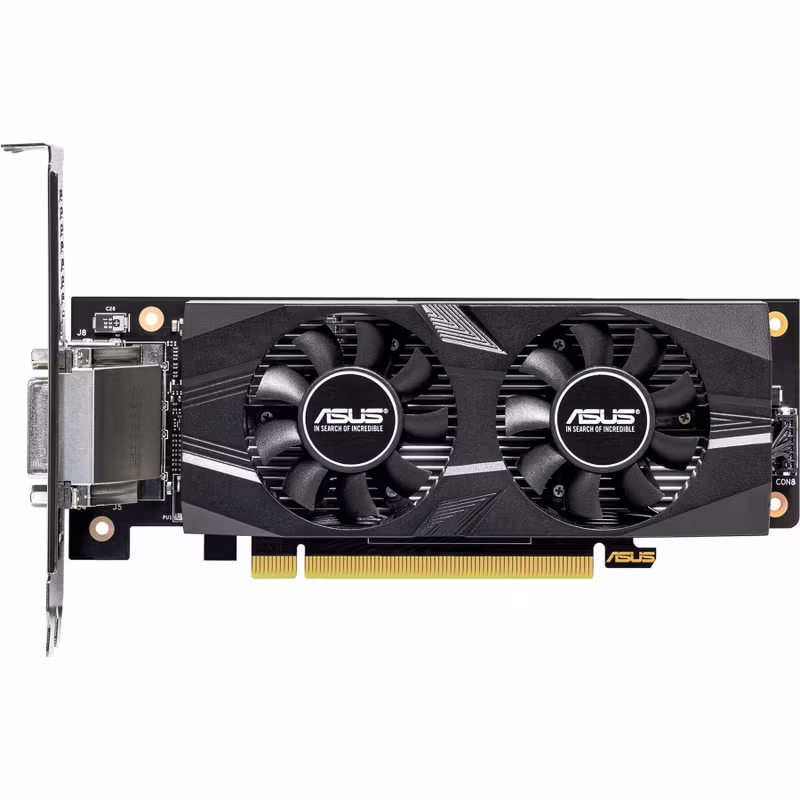 ASUS GeForce RTX 3050 LP-BRK, graphics card (1x DisplayPort, 1x HDMI 2.1, 1x DVI-D)
