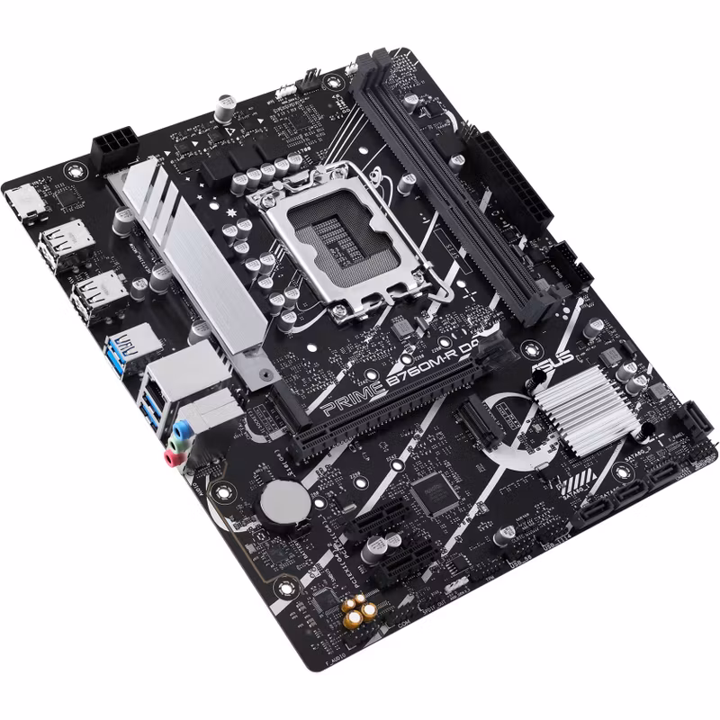 ASUS PRIME B760M-R D4 Socket 1700 Moderkort