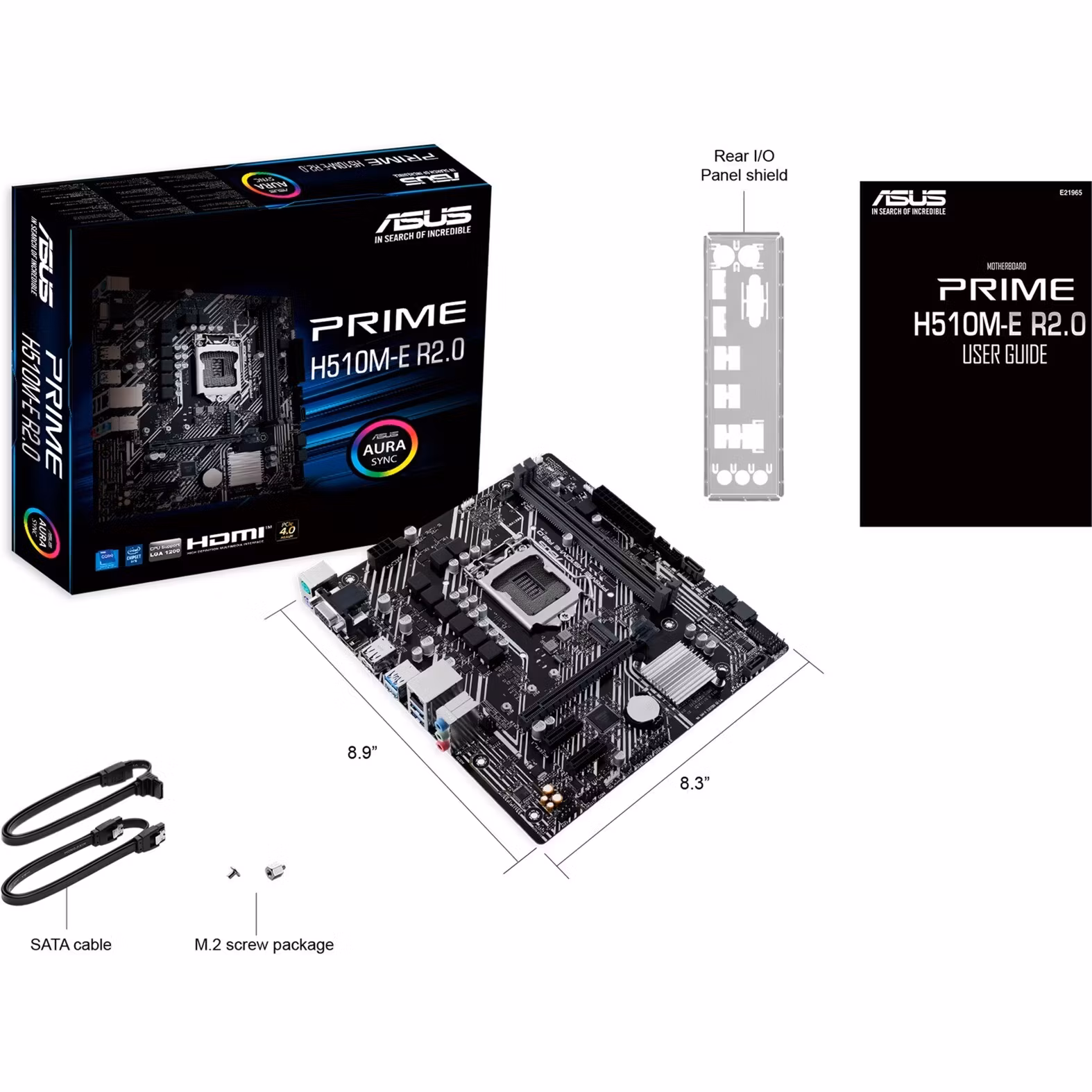 ASUS PRIME H510M-E R2.0 - Socket 1200 - motherboard