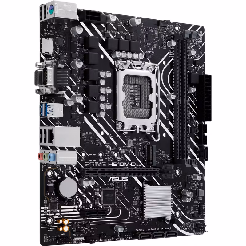 ASUS PRIME H610M-D - Socket 1700 Moderkort