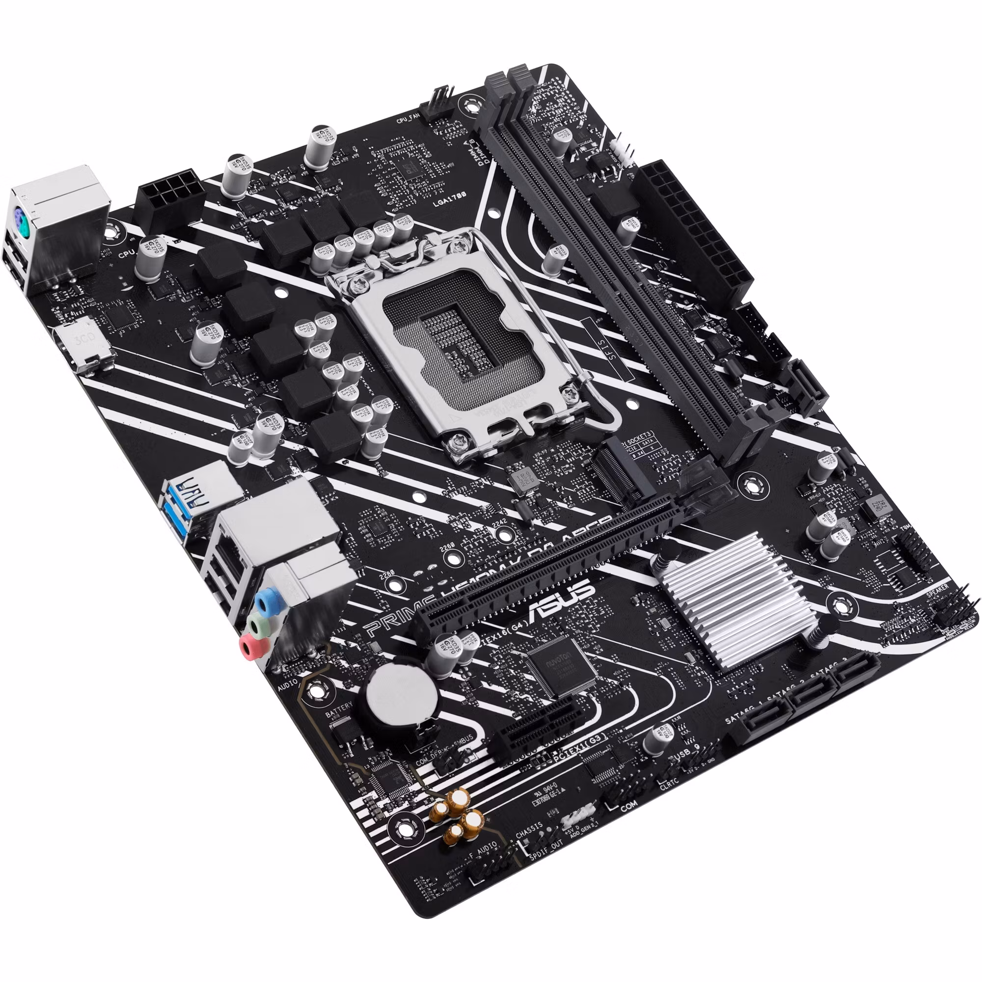 ASUS PRIME H610M-K D4 ARGB - Socket 1700 - motherboard