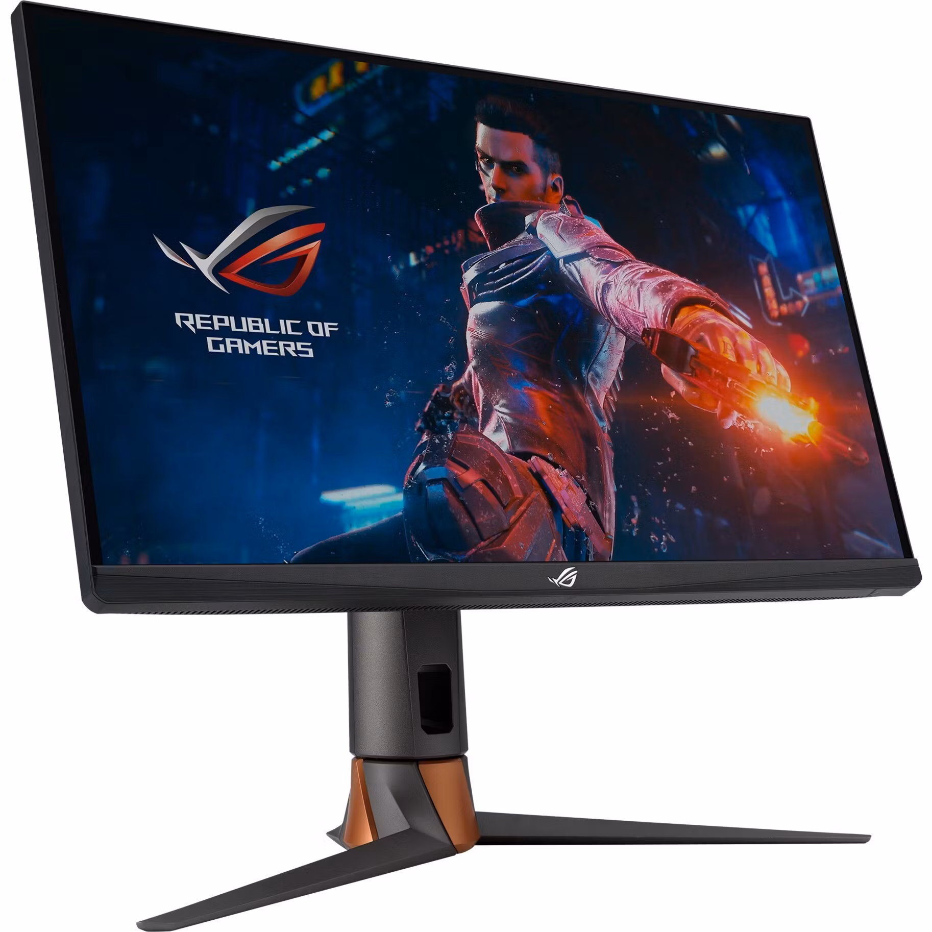 ASUS ROG Swift PG27AQN gaming monitor 27" black QHD IPS NVIDIA G-Sync HDR 360Hz panel