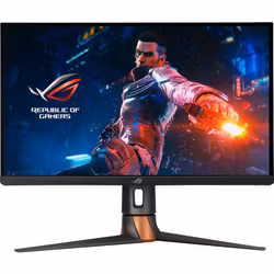 ASUS ROG Swift PG27AQN gaming monitor 27" black QHD IPS NVIDIA G-Sync HDR 360Hz panel