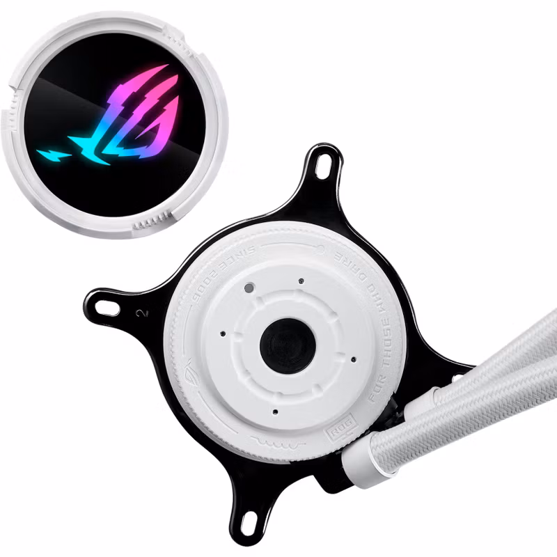 ASUS ROG STRIX LC III 240mm ARGB White Edition, water cooling (white)