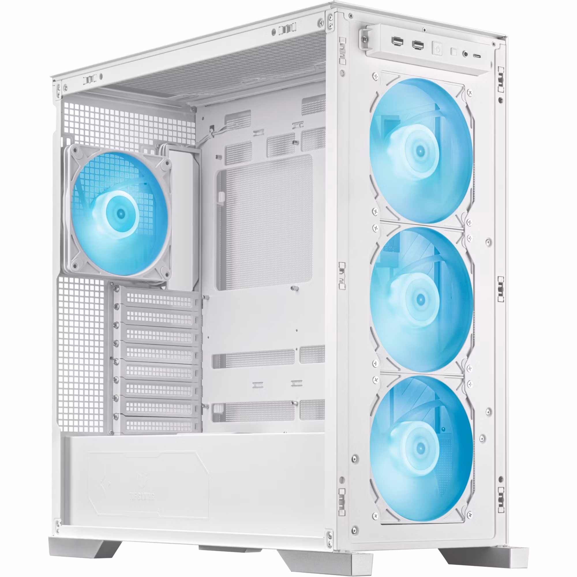 ASUS TUF GAMING GT302 ARGB, tower case (white, tempered glass)