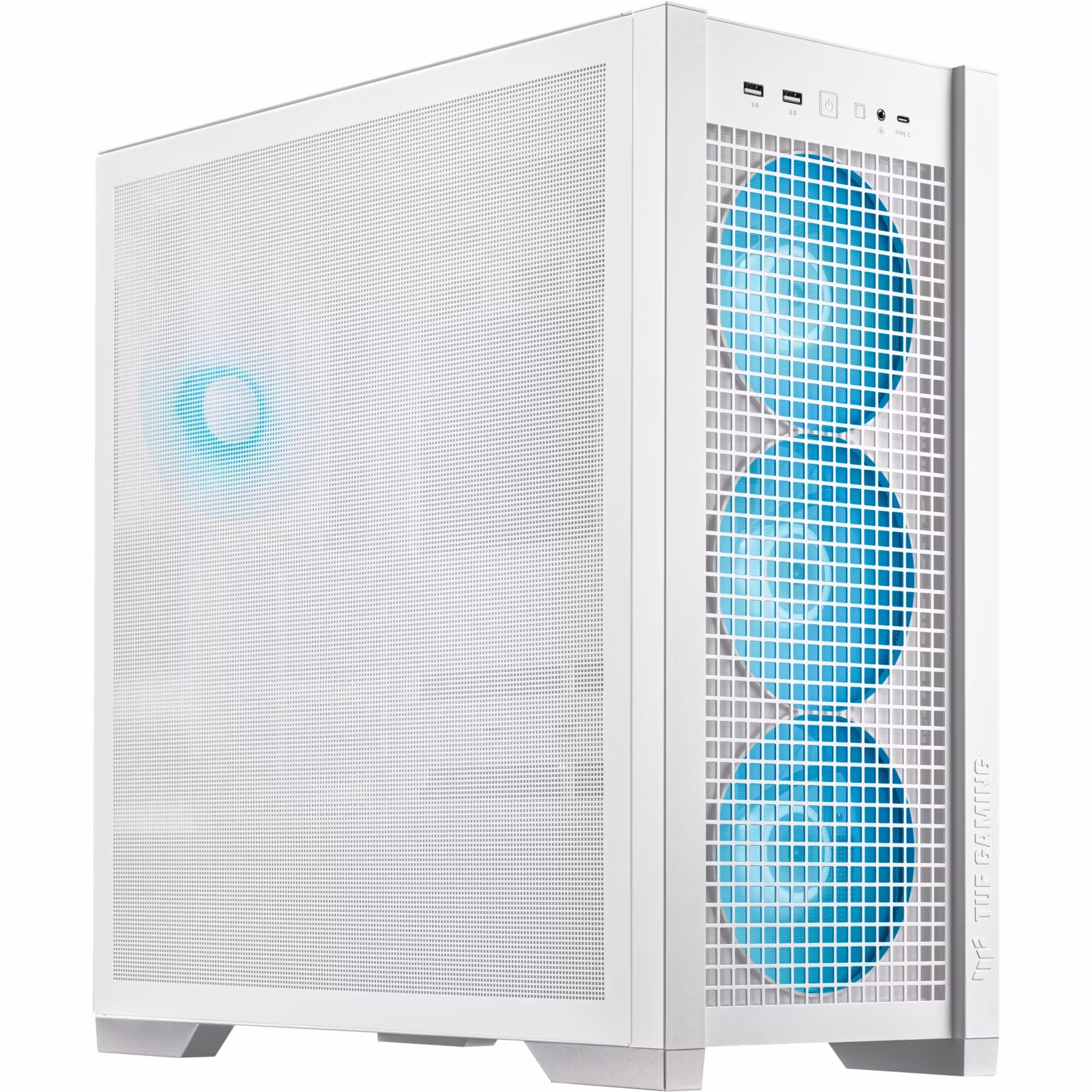 ASUS TUF GAMING GT302 ARGB, tower case (white, tempered glass)