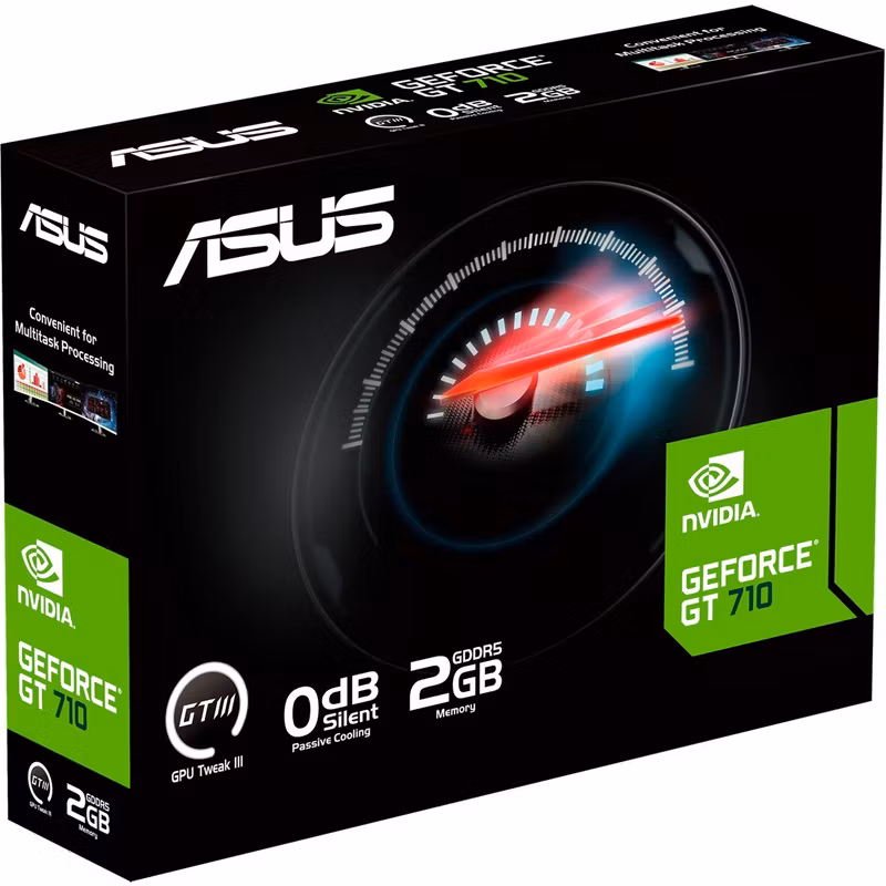 ASUS GeForce GT710-SL-2GD5-BRK-EVO Grafikkort