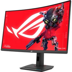 ASUS ROG Strix XG32WCMS, gaming monitor - 31.5 - black, WQHD, VA, USB-C, curved, 280Hz panel