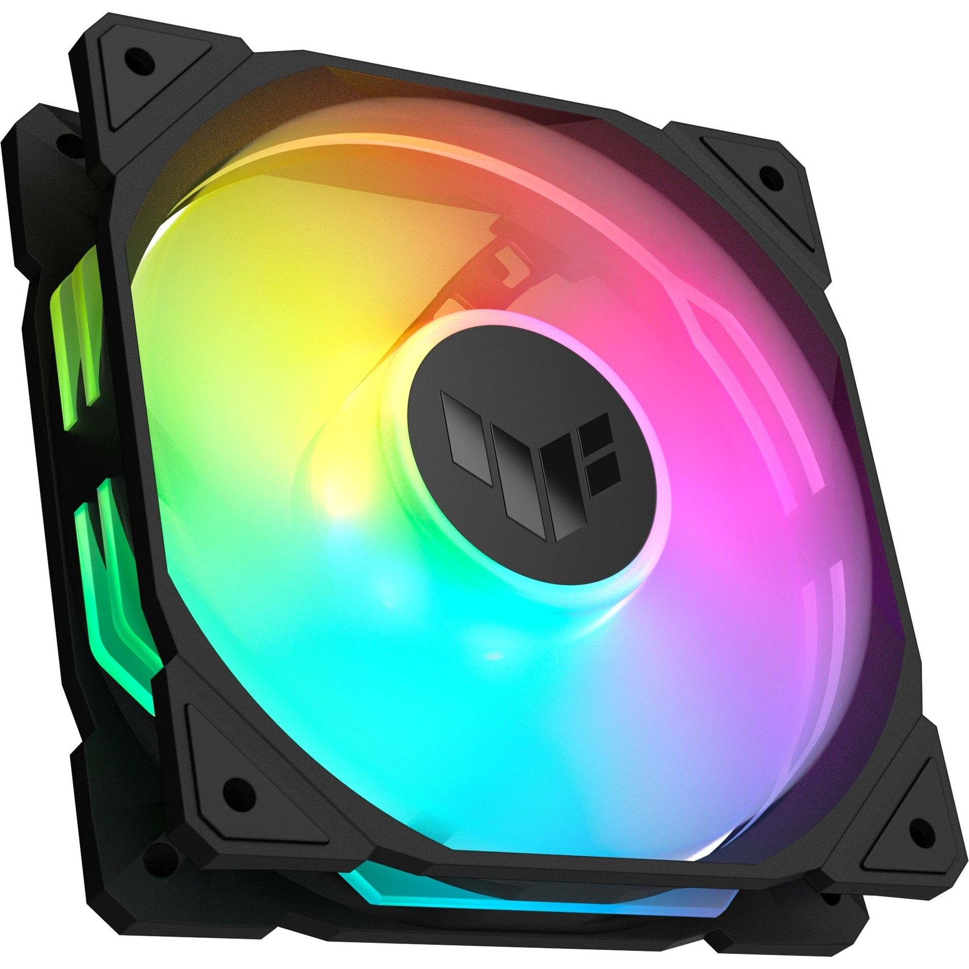 Asus TUF Gaming TR 120 ARGB PWM-fläkt, 120 mm svart/transperent