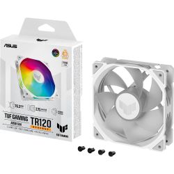 ASUS TUF GAMING TR120 ARGB, case fan (white/transparent, reverse blade)