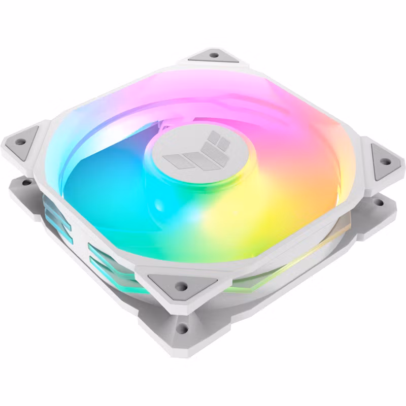 ASUS TUF GAMING TR120 ARGB, case fan (white/transparent, reverse blade)